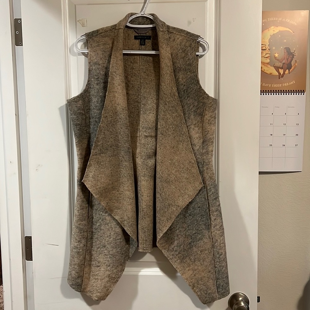 Parkhurst Wool & Mohair Asymmetrical Vest